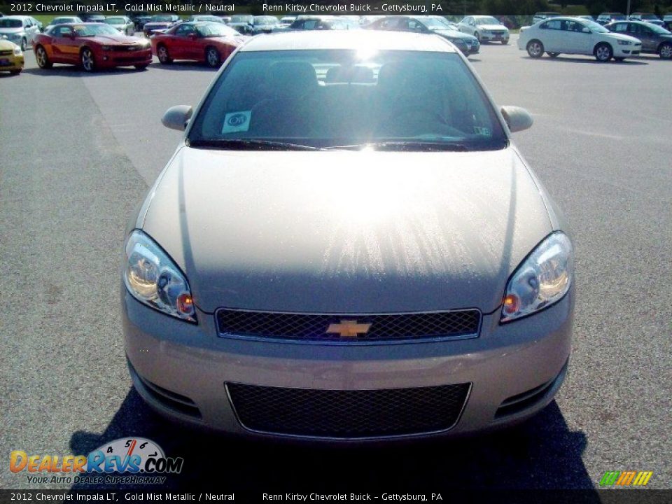 2012 Chevrolet Impala LT Gold Mist Metallic / Neutral Photo #14