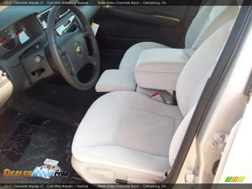Neutral Interior - 2012 Chevrolet Impala LT Photo #19