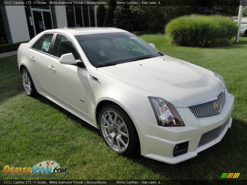 Front 3/4 View of 2012 Cadillac CTS -V Sedan Photo #2