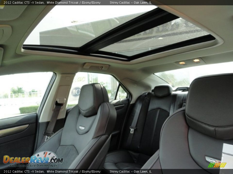 Sunroof of 2012 Cadillac CTS -V Sedan Photo #15