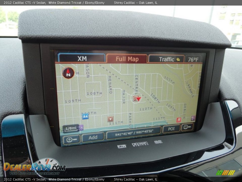 Navigation of 2012 Cadillac CTS -V Sedan Photo #24
