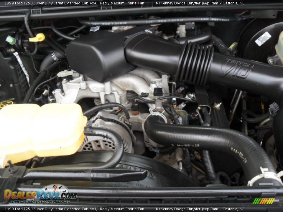 1999 Ford F250 Super Duty Lariat Extended Cab 4x4 6.8 Liter SOHC 20-Valve Triton V10 Engine Photo #23