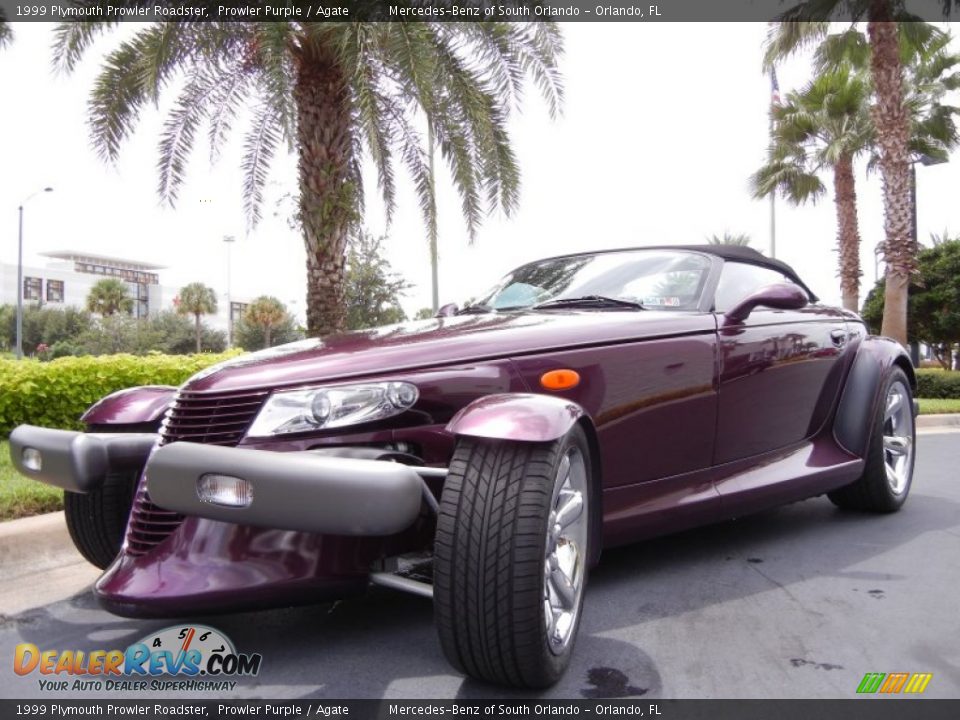 Front 3/4 View of 1999 Plymouth Prowler Roadster Photo #2