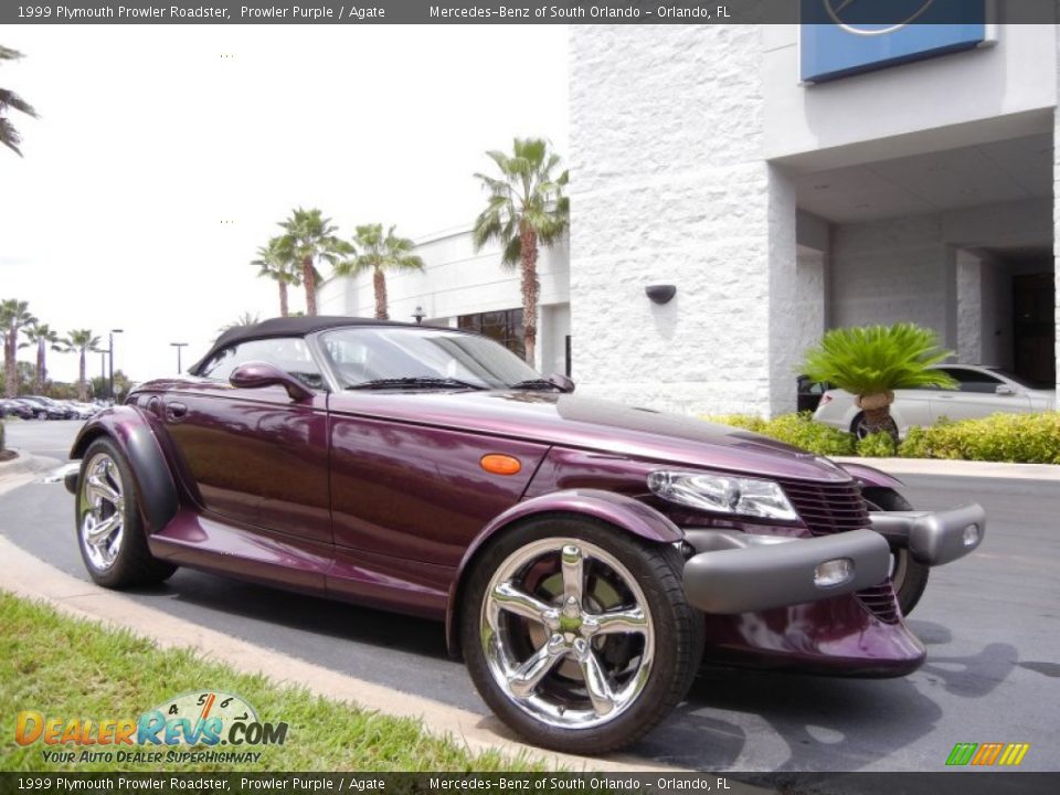 1999 Plymouth Prowler Roadster Prowler Purple / Agate Photo #4