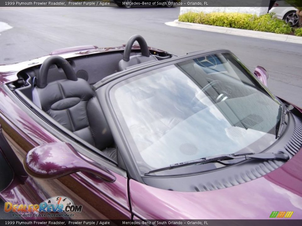 1999 Plymouth Prowler Roadster Prowler Purple / Agate Photo #12