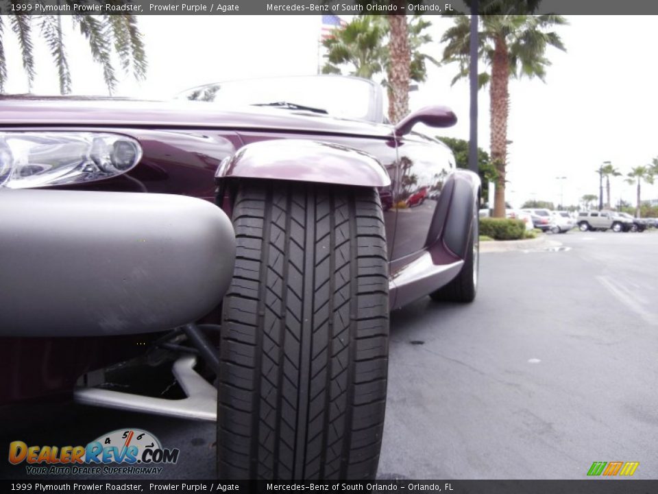 1999 Plymouth Prowler Roadster Prowler Purple / Agate Photo #16