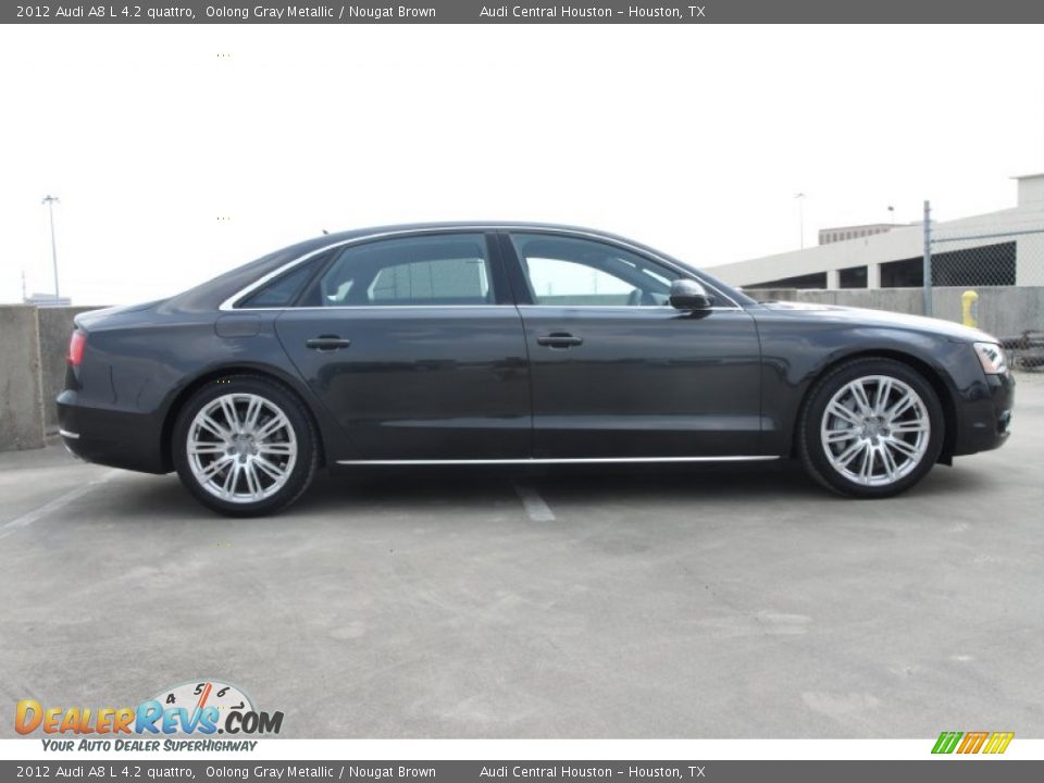 Oolong Gray Metallic 2012 Audi A8 L 4.2 quattro Photo #6