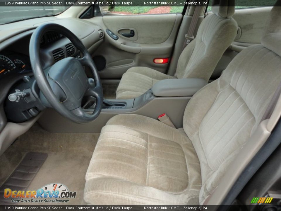 Dark Taupe Interior 1999 Pontiac Grand Prix Se Sedan Photo