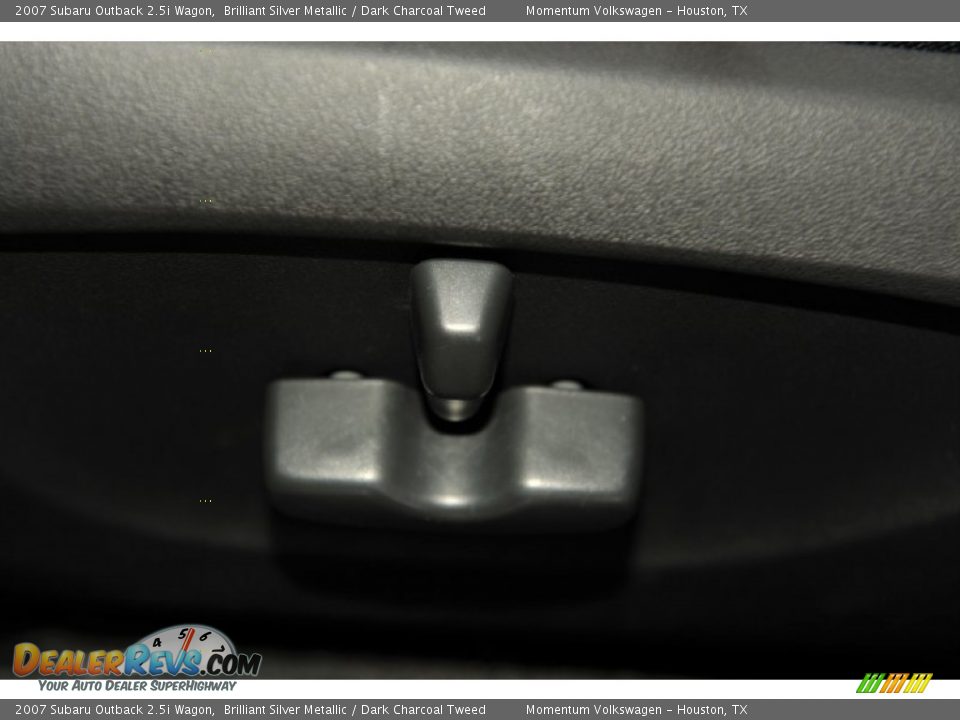 2007 Subaru Outback 2.5i Wagon Brilliant Silver Metallic / Dark Charcoal Tweed Photo #14