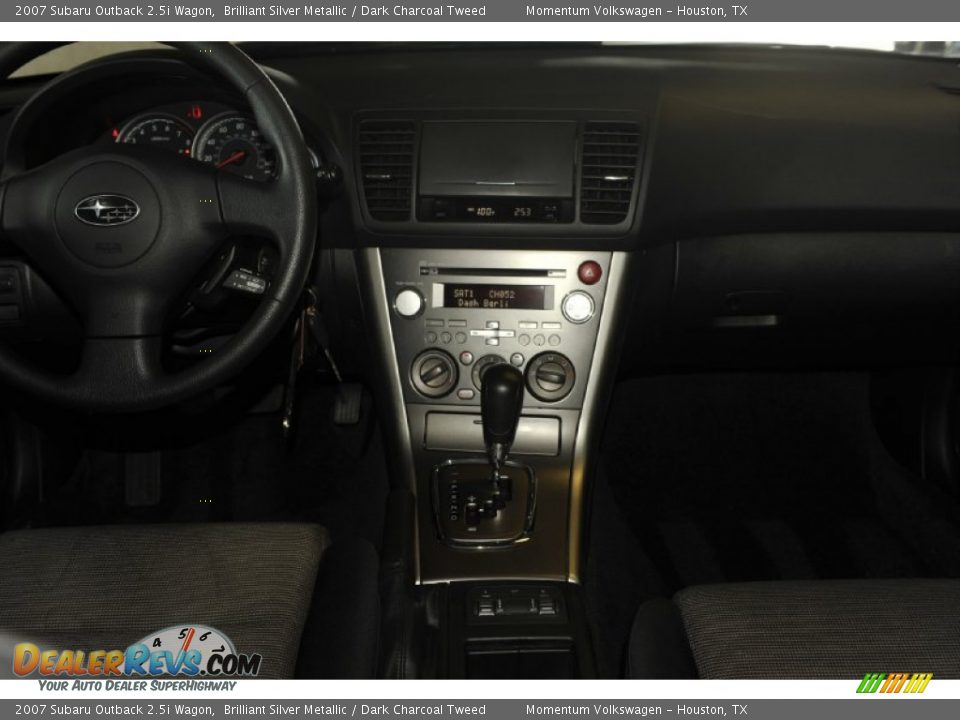 2007 Subaru Outback 2.5i Wagon Brilliant Silver Metallic / Dark Charcoal Tweed Photo #27