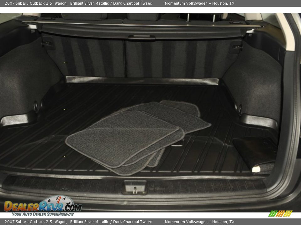 2007 Subaru Outback 2.5i Wagon Brilliant Silver Metallic / Dark Charcoal Tweed Photo #29