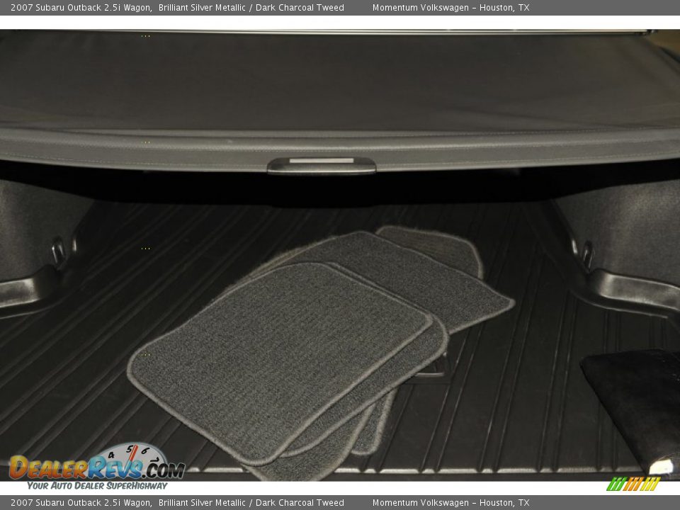 2007 Subaru Outback 2.5i Wagon Brilliant Silver Metallic / Dark Charcoal Tweed Photo #30