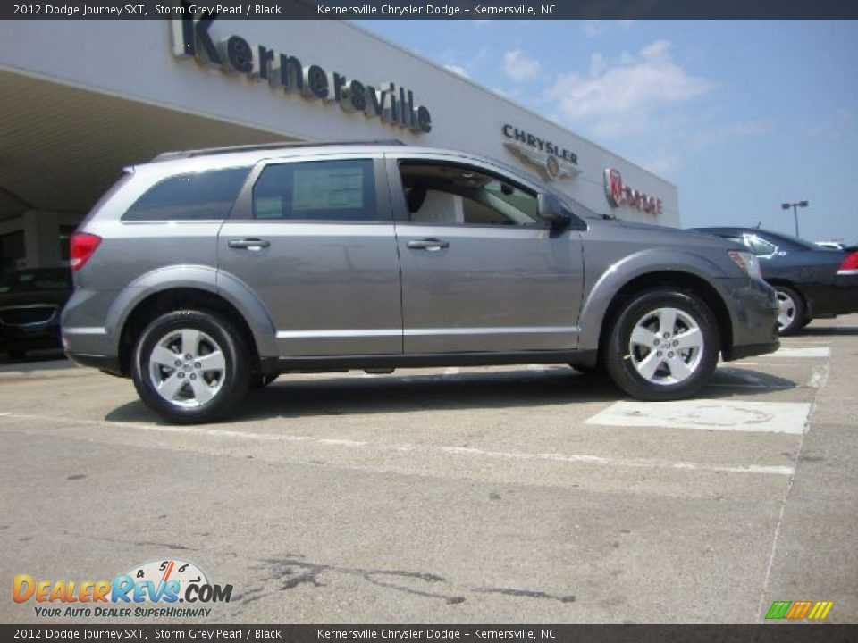 2012 Dodge Journey SXT Storm Grey Pearl / Black Photo #2
