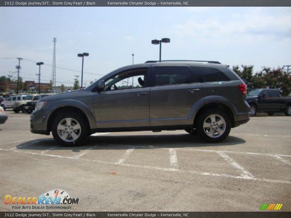 2012 Dodge Journey SXT Storm Grey Pearl / Black Photo #6