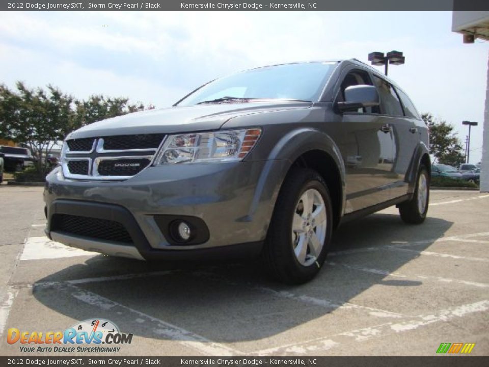 2012 Dodge Journey SXT Storm Grey Pearl / Black Photo #7