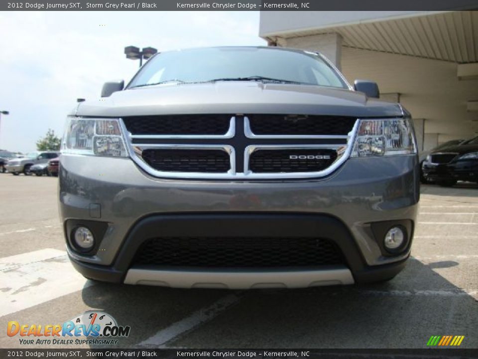 2012 Dodge Journey SXT Storm Grey Pearl / Black Photo #8