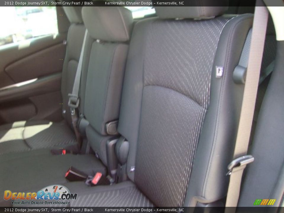 Black Interior - 2012 Dodge Journey SXT Photo #11