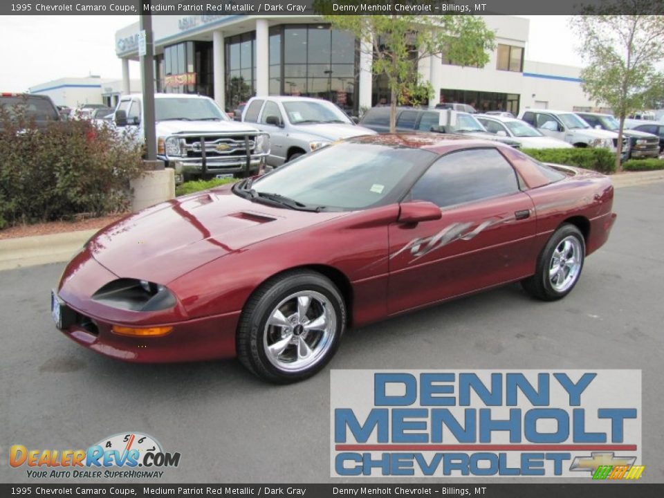 1995 Chevrolet Camaro Coupe Medium Patriot Red Metallic / Dark Gray Photo #1