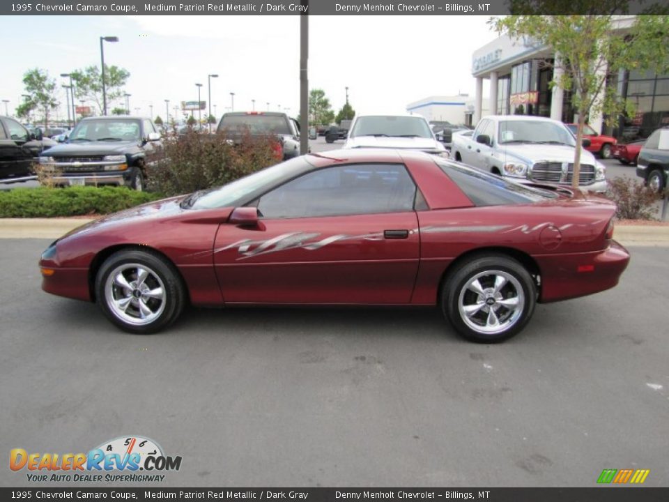 Medium Patriot Red Metallic 1995 Chevrolet Camaro Coupe Photo #2