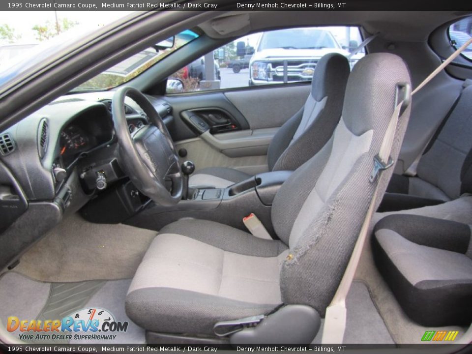 Dark Gray Interior - 1995 Chevrolet Camaro Coupe Photo #3