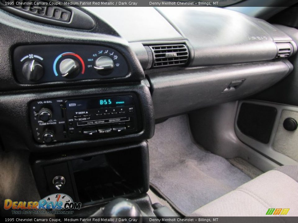 1995 Chevrolet Camaro Coupe Medium Patriot Red Metallic / Dark Gray Photo #7