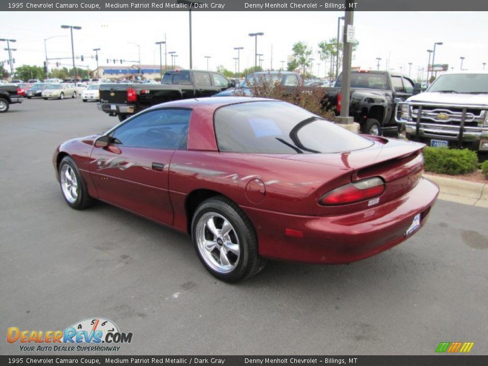 1995 Chevrolet Camaro Coupe Medium Patriot Red Metallic / Dark Gray Photo #19