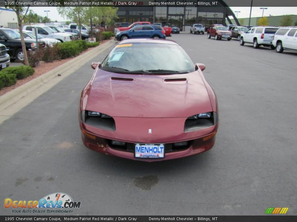 1995 Chevrolet Camaro Coupe Medium Patriot Red Metallic / Dark Gray Photo #21