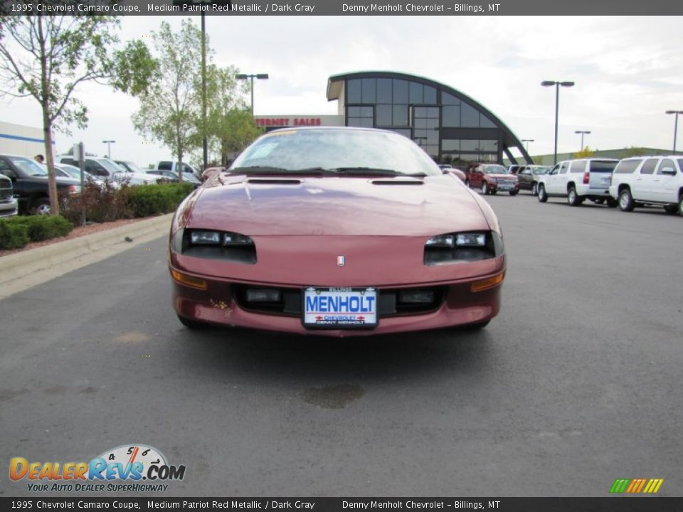 1995 Chevrolet Camaro Coupe Medium Patriot Red Metallic / Dark Gray Photo #22