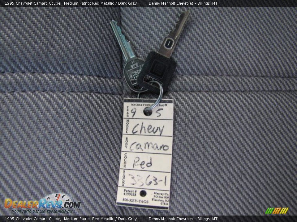 Keys of 1995 Chevrolet Camaro Coupe Photo #24