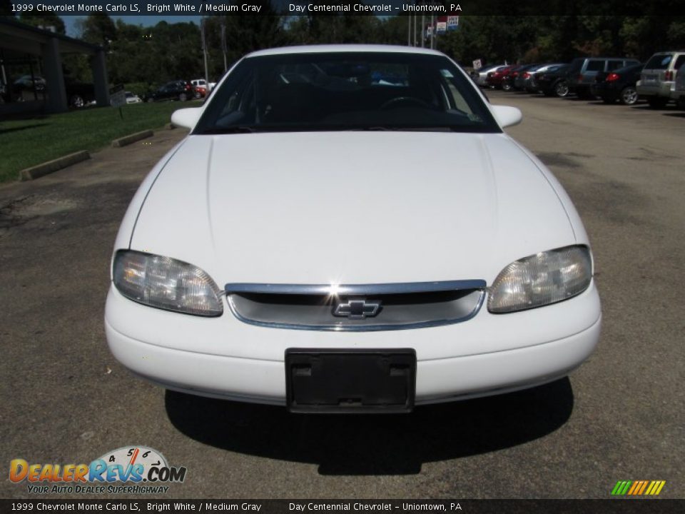 1999 Chevrolet Monte Carlo LS Bright White / Medium Gray Photo #13