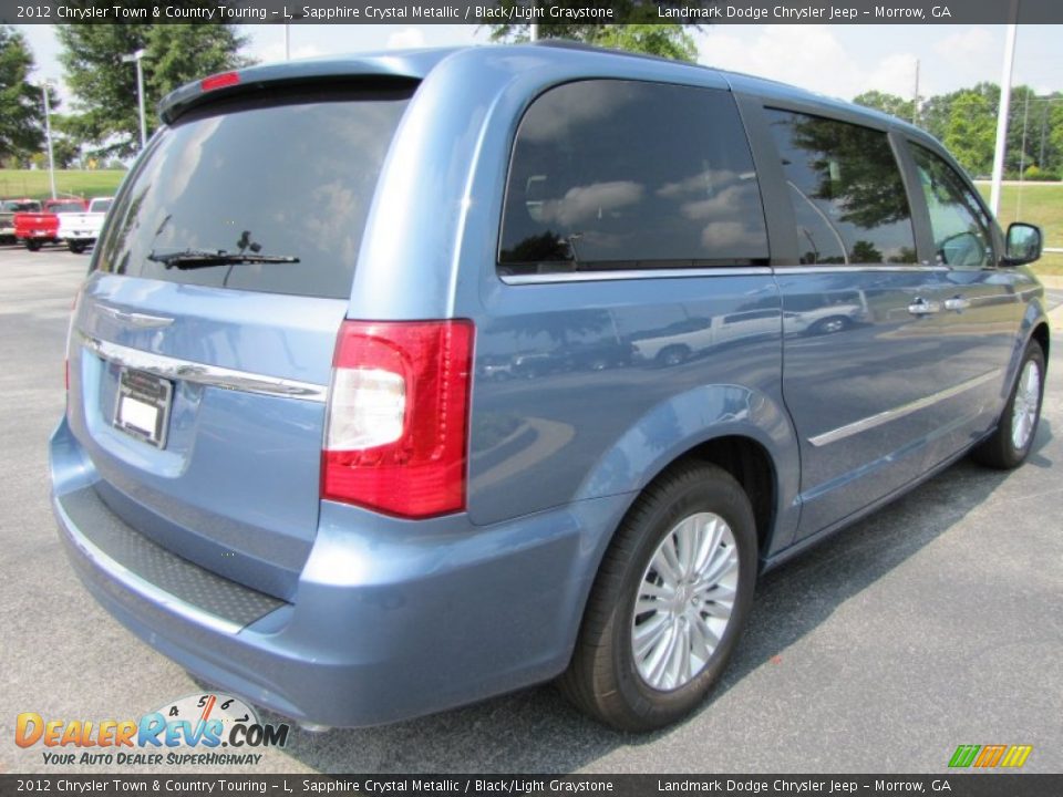 Sapphire Crystal Metallic 2012 Chrysler Town & Country Touring - L Photo #5