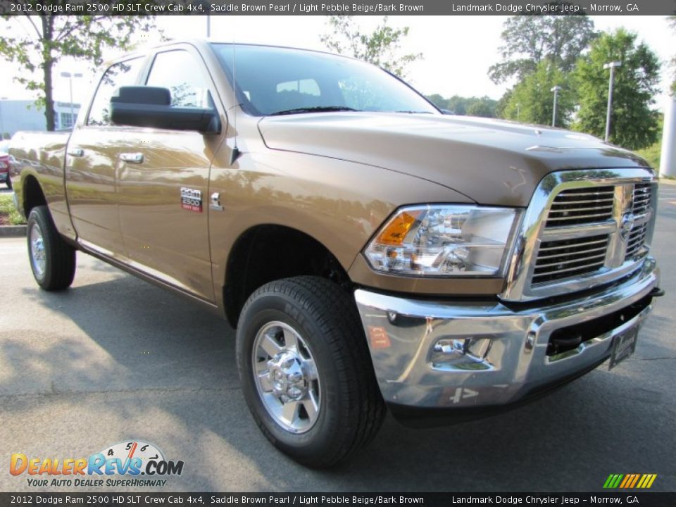 Saddle Brown Pearl 2012 Dodge Ram 2500 HD SLT Crew Cab 4x4 Photo #4