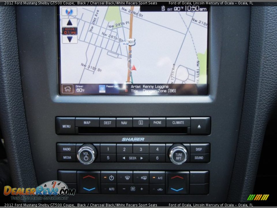 Navigation of 2012 Ford Mustang Shelby GT500 Coupe Photo #13