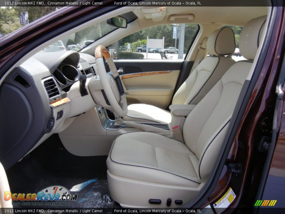 Light Camel Interior - 2012 Lincoln MKZ FWD Photo #5