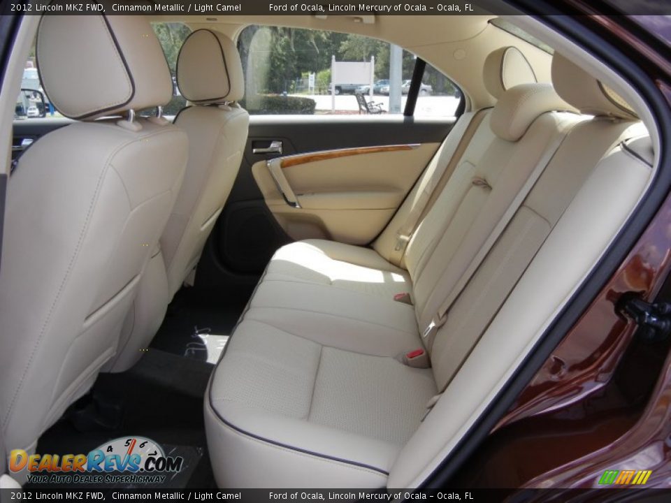 Light Camel Interior - 2012 Lincoln MKZ FWD Photo #6