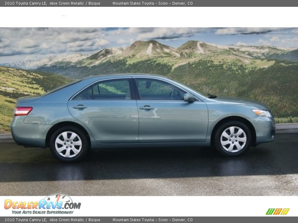 2010 Toyota Camry LE Aloe Green Metallic / Bisque Photo #2