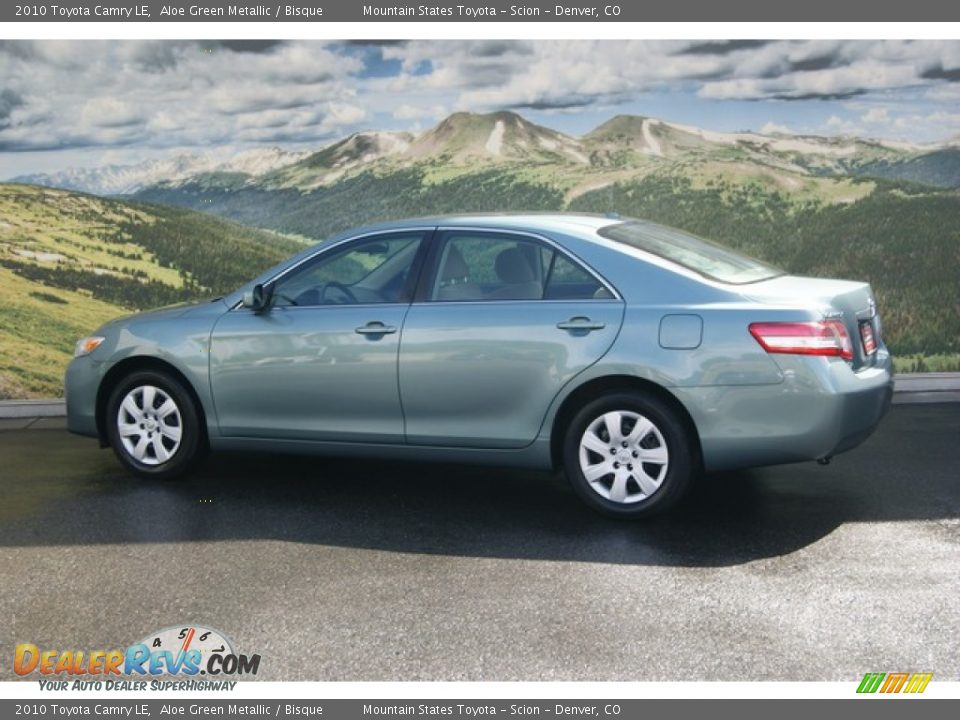 2010 Toyota Camry LE Aloe Green Metallic / Bisque Photo #3