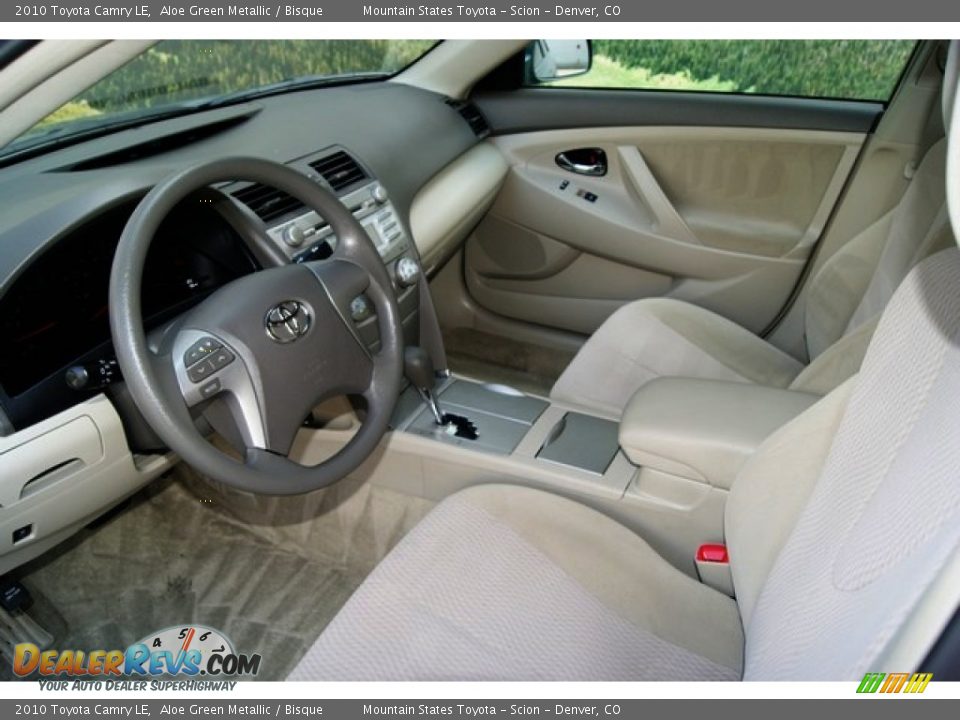 Bisque Interior - 2010 Toyota Camry LE Photo #5