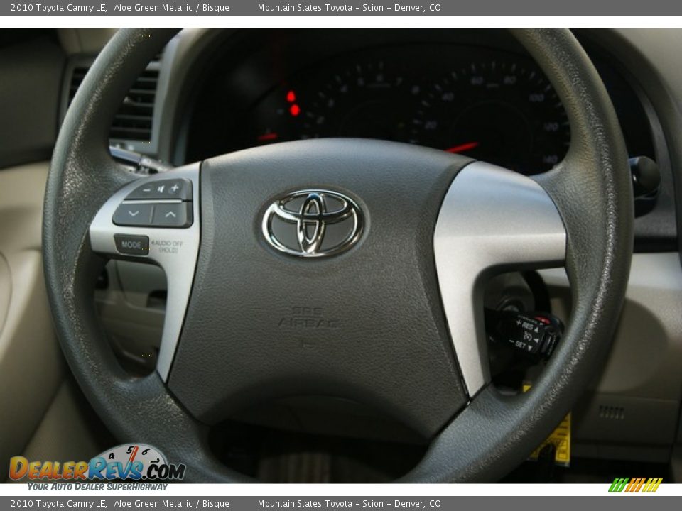 2010 Toyota Camry LE Aloe Green Metallic / Bisque Photo #18