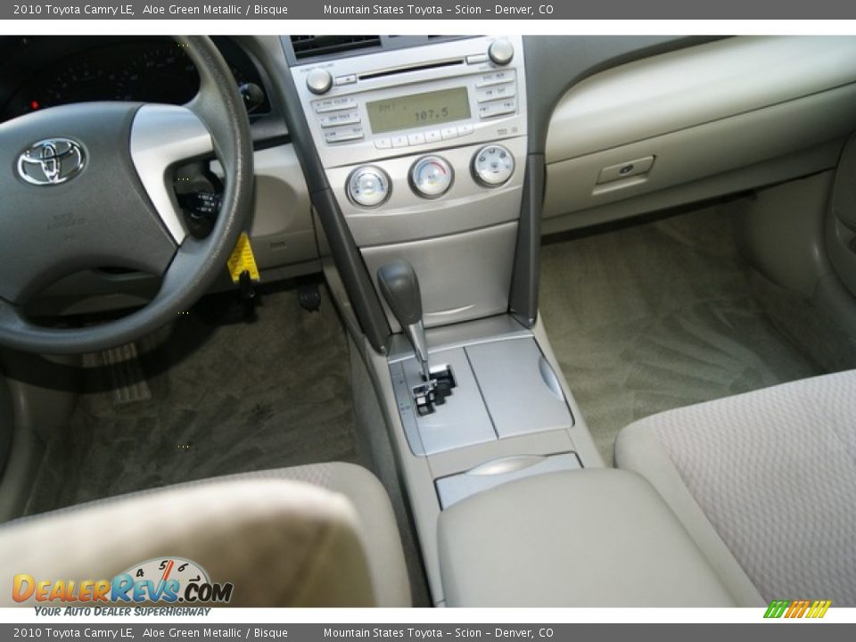 2010 Toyota Camry LE Aloe Green Metallic / Bisque Photo #20