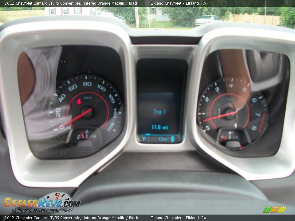 2012 Chevrolet Camaro LT/RS Convertible Gauges Photo #18