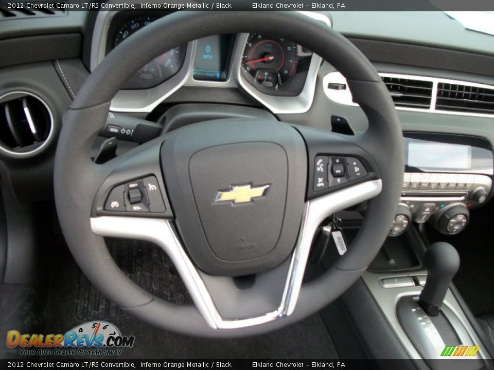 2012 Chevrolet Camaro LT/RS Convertible Steering Wheel Photo #29