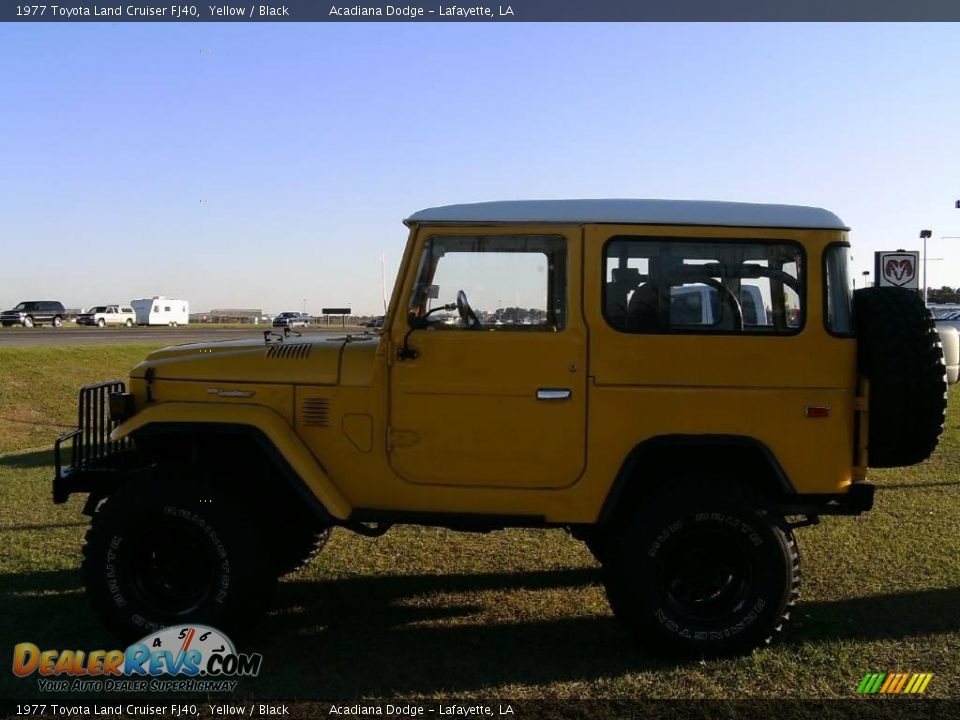 1977 Toyota Land Cruiser FJ40 Yellow / Black Photo #8