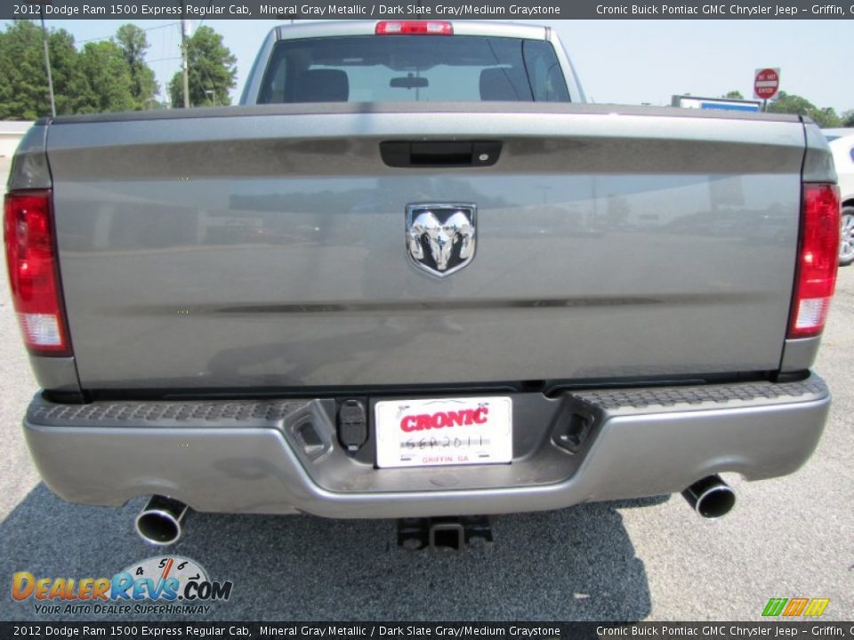 2012 Dodge Ram 1500 Express Regular Cab Mineral Gray Metallic / Dark Slate Gray/Medium Graystone Photo #6
