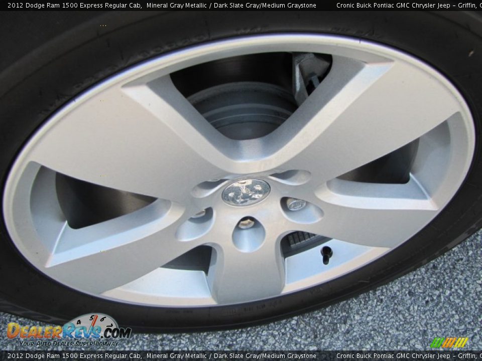 2012 Dodge Ram 1500 Express Regular Cab Mineral Gray Metallic / Dark Slate Gray/Medium Graystone Photo #9