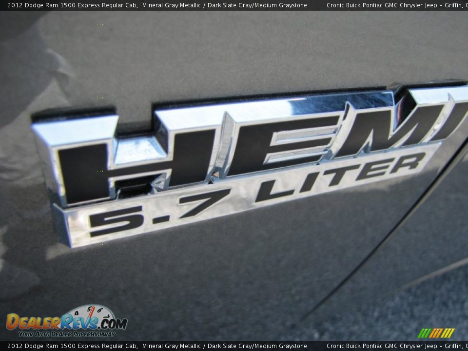 2012 Dodge Ram 1500 Express Regular Cab Mineral Gray Metallic / Dark Slate Gray/Medium Graystone Photo #10