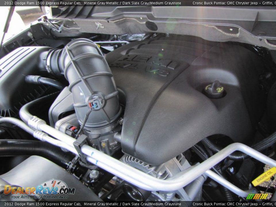 2012 Dodge Ram 1500 Express Regular Cab Mineral Gray Metallic / Dark Slate Gray/Medium Graystone Photo #11