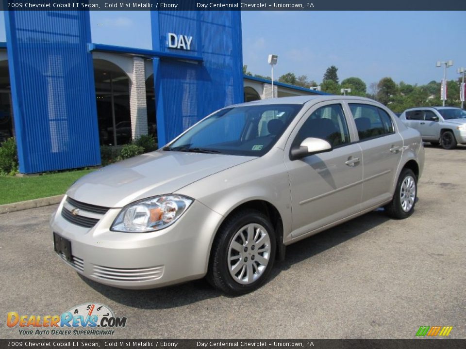 2009 Chevrolet Cobalt LT Sedan Gold Mist Metallic / Ebony Photo #1