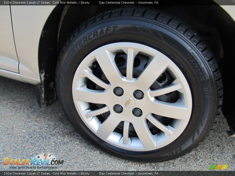 2009 Chevrolet Cobalt LT Sedan Gold Mist Metallic / Ebony Photo #6