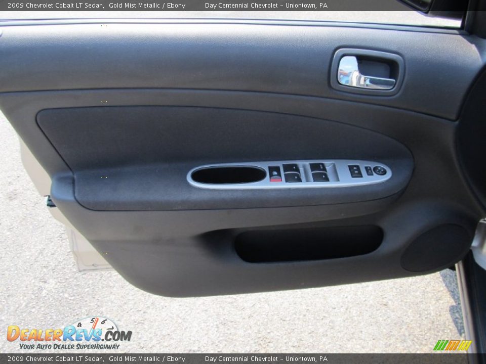 2009 Chevrolet Cobalt LT Sedan Gold Mist Metallic / Ebony Photo #8